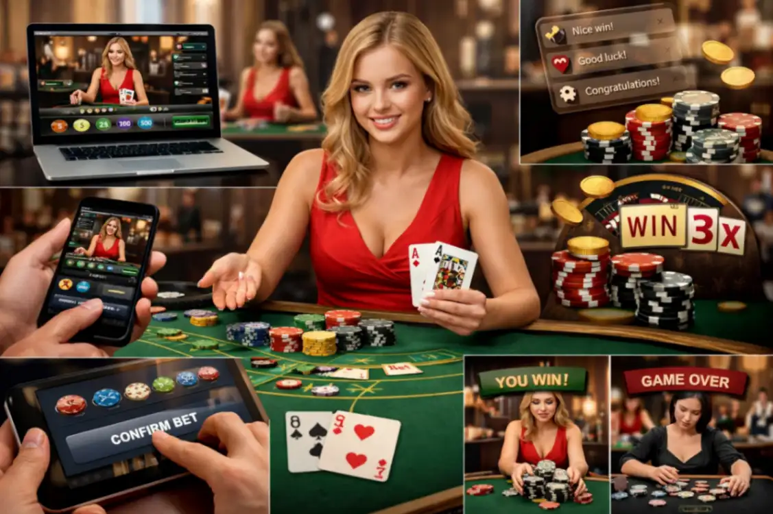 Kamery i streaming w kasynach live: jak powstaje efekt obecności - 1